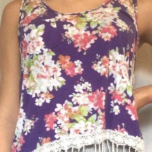 Girls tank top size M
